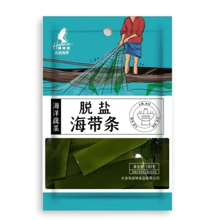 🌿สาหร่ายหม้อไฟ พร้อมต้ม แบบซองสะดวก 180g 海带