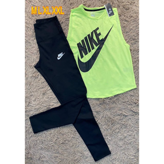 nike เสื้อกล้าม+เลกกิ้ง