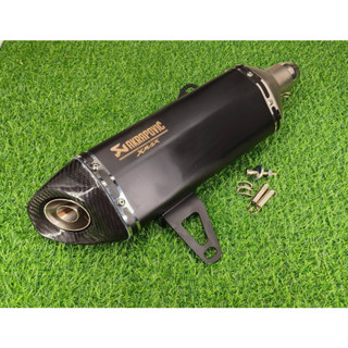 ปลาท่อ x max  Akrapovic 18 นิ้ว