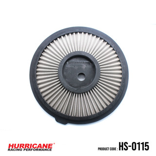 กรองอากาศสแตนเลส &amp; ผ้าแดง HURRICAN PERODUA KANCHIL660.850 CC HS-0115