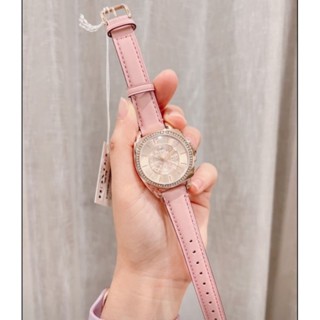 COACH นาฬิกานาฬิกา MINI BOYFRIEND PINK LEATHER ชมพูสีใหม่