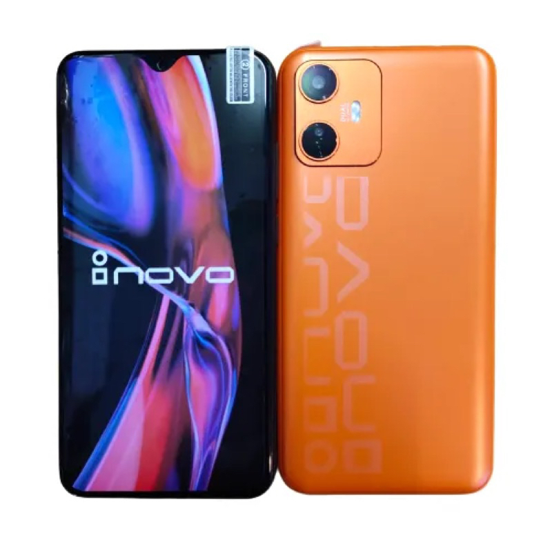 Inovo I69 Magic สีส้ม รองรับการใช้งาน Appเป๋าตัง Ram 4GB Rom 32GB กล้องหน้า 8MP กล้องหลัง 13MP แบต40