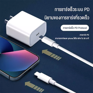 สายชาร์จ ชาร์จไว PD 20W Fast Charge (สำหรับ ไอ5～15pro max / ไอpad)