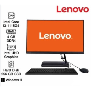 Lenovo Idea Centre AIO 3 24ITL6 (F0G000M6TA) (23.8) ออลอินวัน Intel Core i3, RAM 4 GB, 256 GB Free Keyboard+Mouse