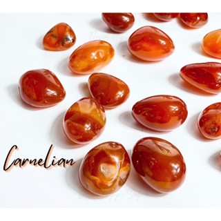 1 Pc Carnelian Tumbles, Stone of Motivation &amp; Passion, Carnelian Tumbled, Tumbled Gemstone, Carnelian