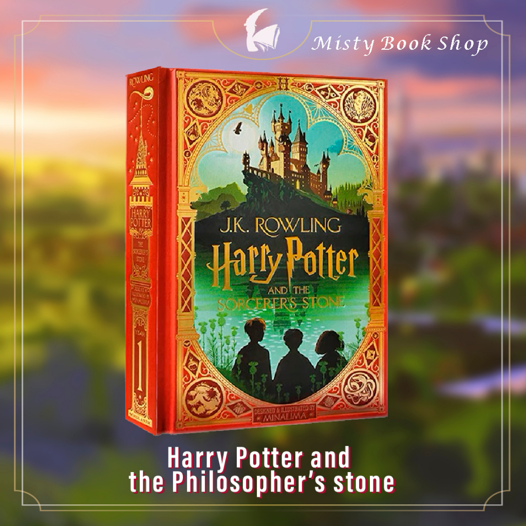 [พรี 9-15วัน] นิยายภาษาอังกฤษ  Harry Potter and the Philosopher's Stone (เล่ม 1) : MinaLima Edition 