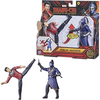 Marvel Hasbro Shang-Chi and The Legend of The Ten Rings Action Figure Toys Shang-Chi vs. Death Dealer 6-inch Battle Pack