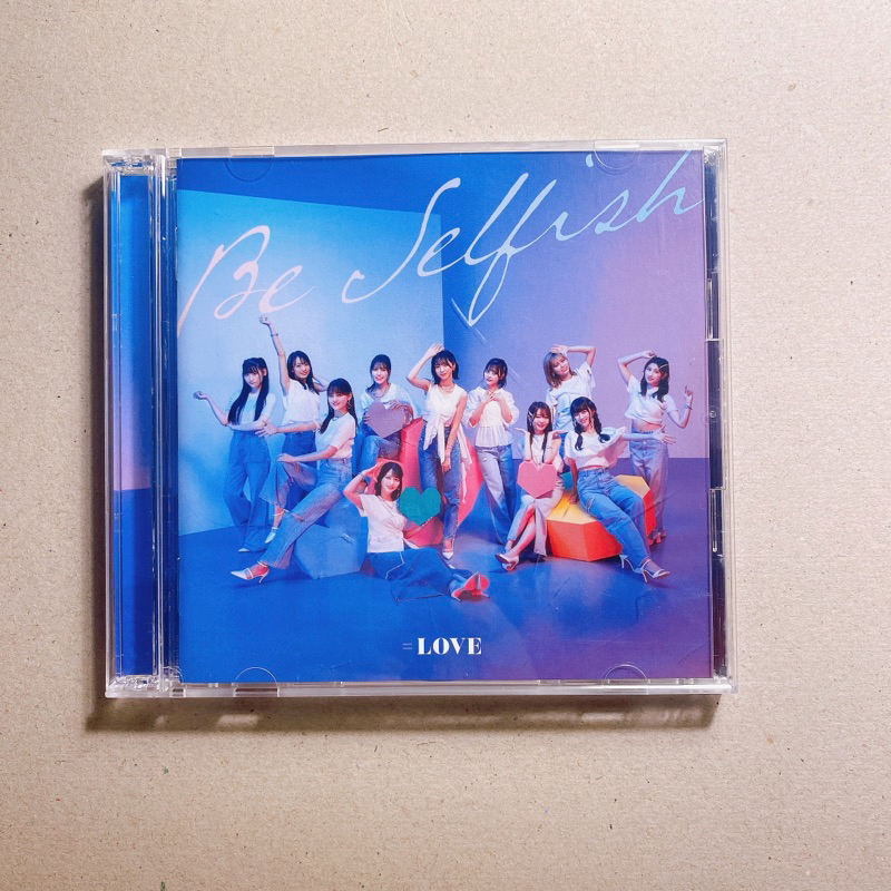 CD+DVD ซีดีเพลงญี่ปุ่น =Love  Equal Love -Be Selfish