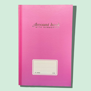 สมุดบัญชี มีหลายสี DP520 5/150 size 21x32cm 150แผ่น มีเลขหน้า