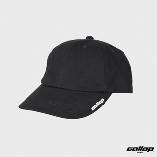 GALLOP : หมวกแก๊ป รุ่น Cotton Basic Cap GC9016 มี 3 สี ดำ,กรม,ขาว