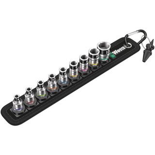 Wera ชุดบ๊อกซ์ 1/4" Belt A1 Holding Function Socket Set 05003880001