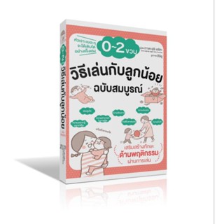 พร้อมส่ง วิธีเล่นกับลูกน้อย 0-2 ขวบ (ฉบับสมบูรณ์)[เสริมสร้างทักษะ ด้านพฤติกรรม ผ่านการเล่น]