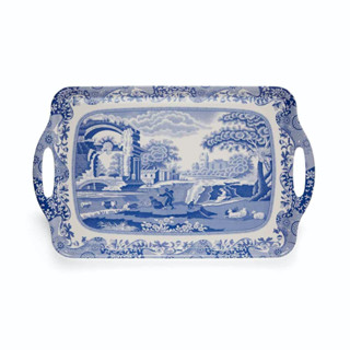 ถาดเสริฟ Spode Blue Italian Large Tray