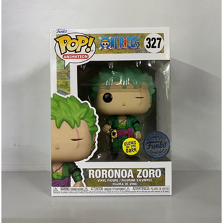 Funko Pop Roronoa Zoro เรืองแสง One Piece Exclusive 327