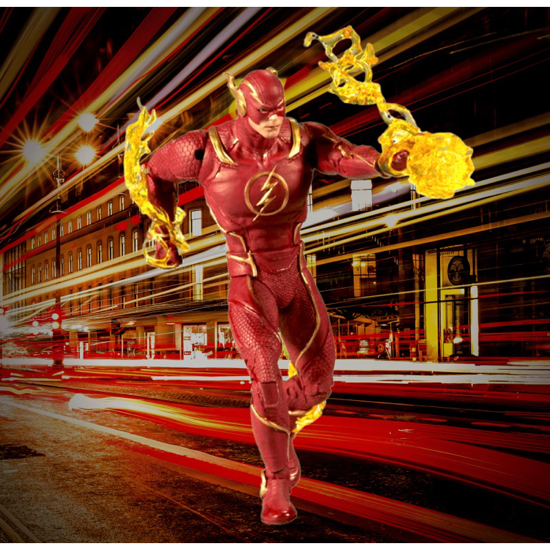 McFARLANE TOYS : INJUSTIC 2 DC MULTIVERSE : 7 inch THE FLASH Action Figure สินค้าจากแมคฟาเร็นทอย์ ขอ