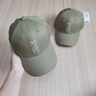 พร้อมส่ง LIFEWORK Patch Accent Cotton Baseball Cap  หมวกสี 🖤🤍💚