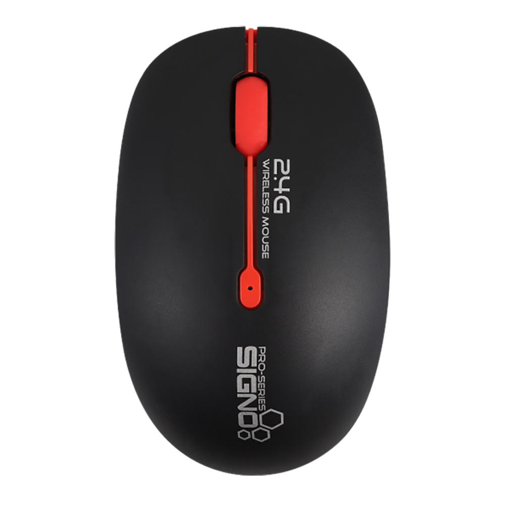 SIGNO 2.4G Wireless Optical Mouse รุ่น WM-140 (เมาส์ ไร้สาย)