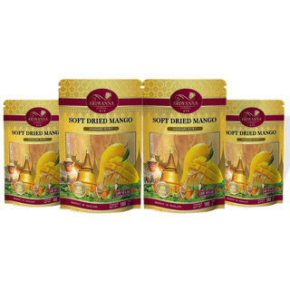 HOT PROMOTION ศรีวรรณา มะม่วงอบนุ่ม180 กรัม ซื้อ 4 แถม 1 (SRIWANNA Soft Dried Mango 180 g. Buy 4 Get 1 Free)