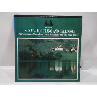 1LP Vinyl Records แผ่นเสียงไวนิล SONATA FOR PIANO AND CELLO NO.5  (J18B166)