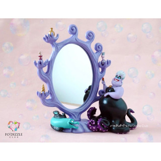 (พร้อมส่ง) ✿ Disney Villains Vanity "Ursula &amp; Jetsam" Stand Mirror Figurine กระจกตั้งโต๊ะขนาดใหญ่!! ลายเออร์ซูล่า