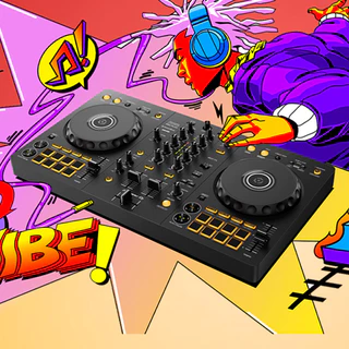 [ใส่โค้ดลด1000บ.] Pioneer DDJ-FLX4 / DDJ-400 ดีเจ คอนโทรลเลอร์ ประกันศูนย์มหาจักร DJ DDJ FLX4 / DDJ400 / DDJ FLX4