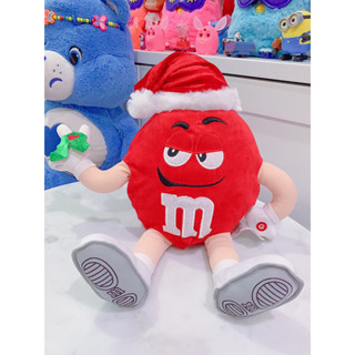 M&amp;M 🔴ตุ๊กตาลูกกวาด เอ็มแอนด์เอ็ม กดที่มือมีเสียง มือสอง ของแท้อเมริกา หายาก**