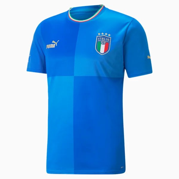เสื้อฟุตบอลทีมชาติ PUMA ITALY Home 22/23 Replica Jersey Men [ ลิขสิทธิ์แท้ ป้ายไทย ] [รหัส 765643 01 ]