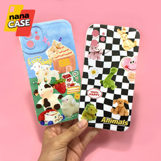 เคสมือถือนิ่ม TPU ขอบใสกันเลนส์กล้องนูนลายการ์ตูนน่ารัก เคสซัมซุง/Samsung A02 A04s A10 A23 A50 A71