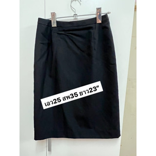 🔥🔥 Sales 🌻🌻Black skirt size Sกระโปรงทำงานงานแบรนด์สวยมาก .