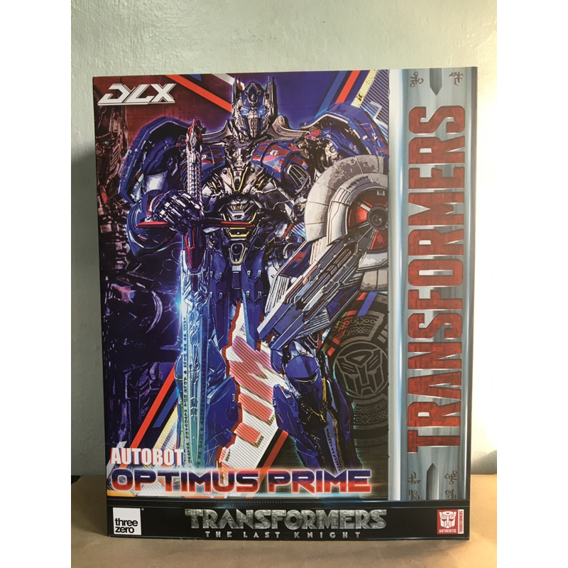 threezero Transformers The Last Knight DLX Optimus Prime Autobot Robot Figure