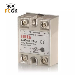 High voltage โซลิตสเตตรีเลย์  DC Control AC  - Load Voltage 90-480VAC- Control Voltage 3-32VDC