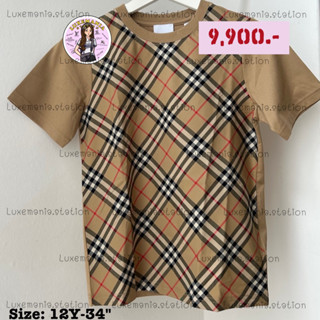 👜: New!! Burberry T-shirt Size 12Y ‼️ก่อนกดสั่งรบกวนทักมาเช็คสต๊อคก่อนนะคะ‼️