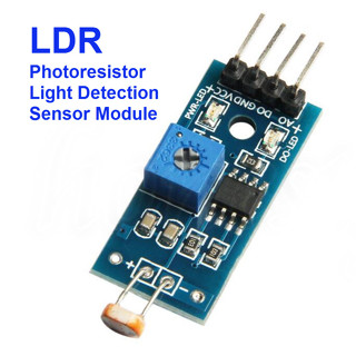 LDR Photoresistor Sensor Module โมดูลวัดแสง LDR-LM393