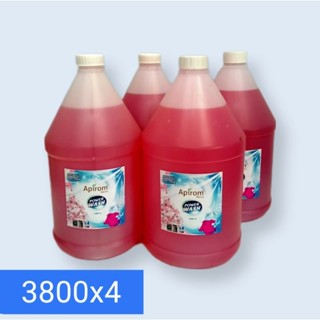 น้ำยาซักผ้า สูตรเข้มข้น APIROM POWER WASH ขนาด 3800 x 4 แกลอน