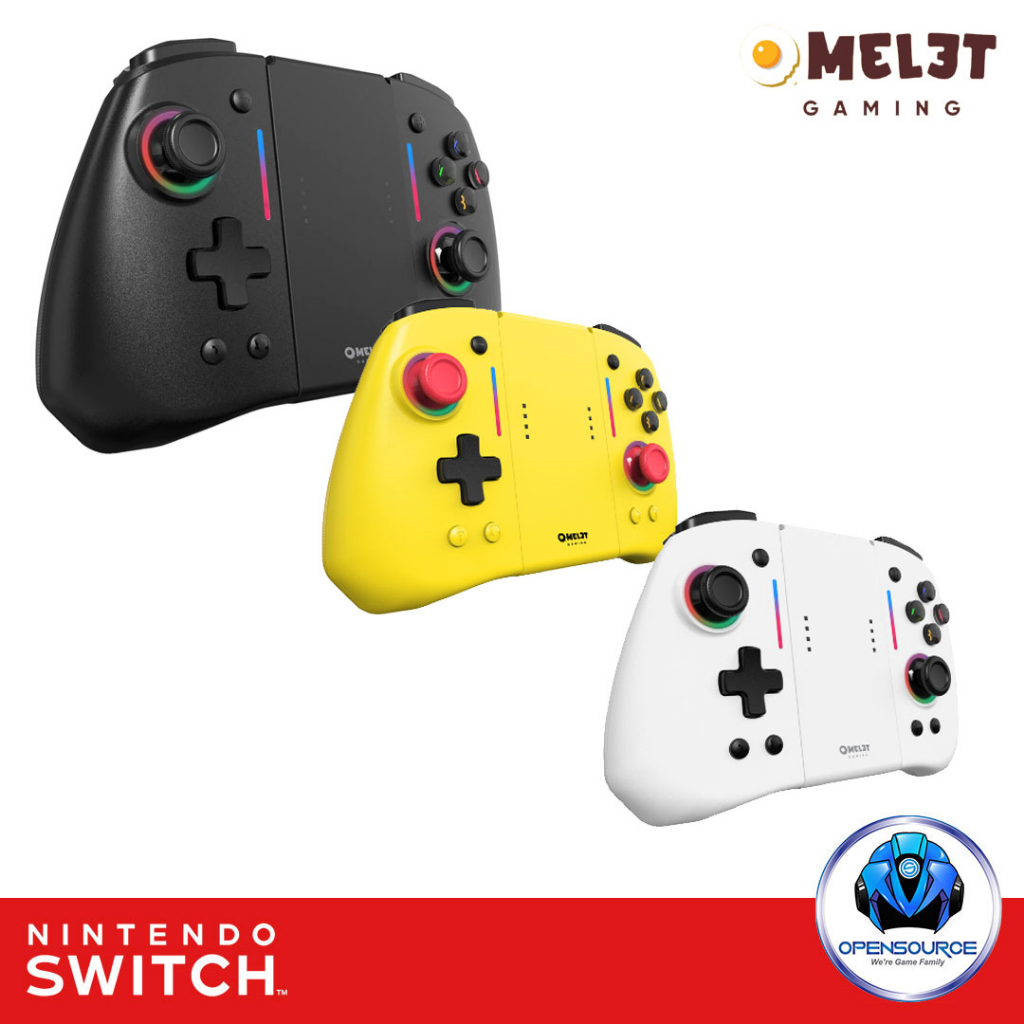 [ใส่แล้วจับได้มั่นแน่นอน-พร้อมส่ง]Nintendo: OMELET Gaming for Nitnendo Switch - Pro+ Joy-Pad Controller (Original)