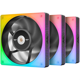 CASE FAN (พัดลมเคส) THERMALTAKE TOUGHFAN 12 RGB High Static Pressure RADIATOR (FAN 3 PACK) -รับประกัน 2 ปี