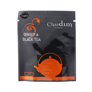 Chaidim Ginger &amp; Black Tea ชายดิม ชาออแกนิกส์ ชาดำ ขิง