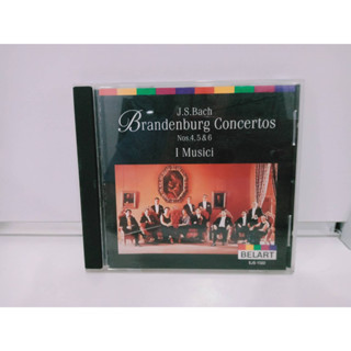 1 CD MUSIC ซีดีเพลงสากลJ.S.BACH: BRANDENBURG CONCERTOS NOS. 4,5&amp;6 MUSICI   (K9D55)