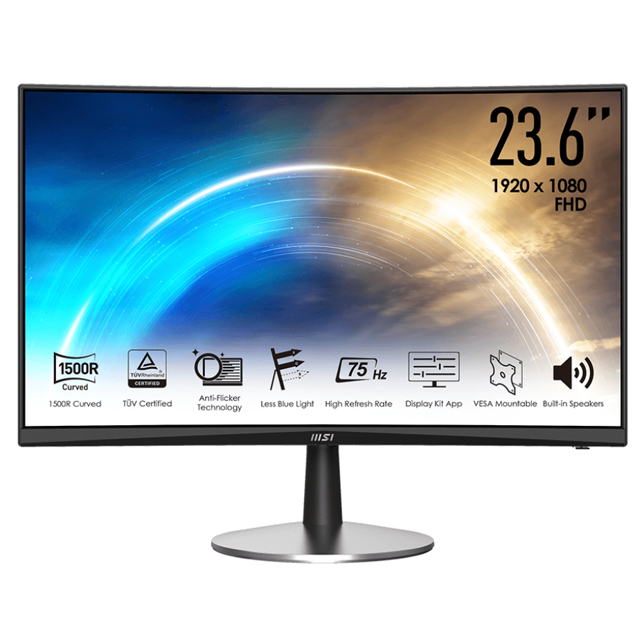 MSI PRO MP242C CURVE 75Hz MONITOR MSI PRO MP242C 23.6''