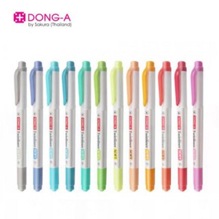 ปากกาเน้นข้อความ Dong A Twinliner Soft ราคาต่อ1ด้าม