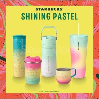 แก้ว Starbucks ของแท้ (Shining Pastel Collection) คอลเลคชั่นใหม่ พร้อมส่ง‼️ [STARBUCKS THAILAND]