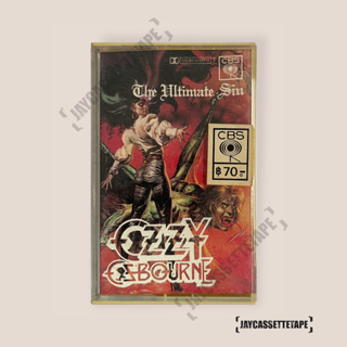 เทปเพลง เทปคาสเซ็ต เทปคาสเซ็ท Cassette Tape เทปเพลงสากล Ozzy Osbourne อัลบั้ม : The Ultimate Sin