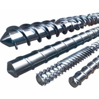 Extruder screw barrel rubber and screw barrel  งาน 4แกน 5แกน สนใจสอบถามได้