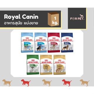 แบ่งขาย Royal Canin โรยัล คานิน อาหารสุนัข ขนาด 1 กิโลกรัม