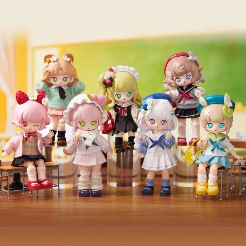 [พร้อมส่ง/แยกตัว] โมเดล Teennar Campus BJD สินค้าลิขสิทธิ์แท้ SIMONTOYS ***สุ่ม 1 กล่อง/1 ตัวละคร***
