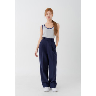 Front Nine : Peter Trousers (new fabric) กางเกงทรงตรงขายาว