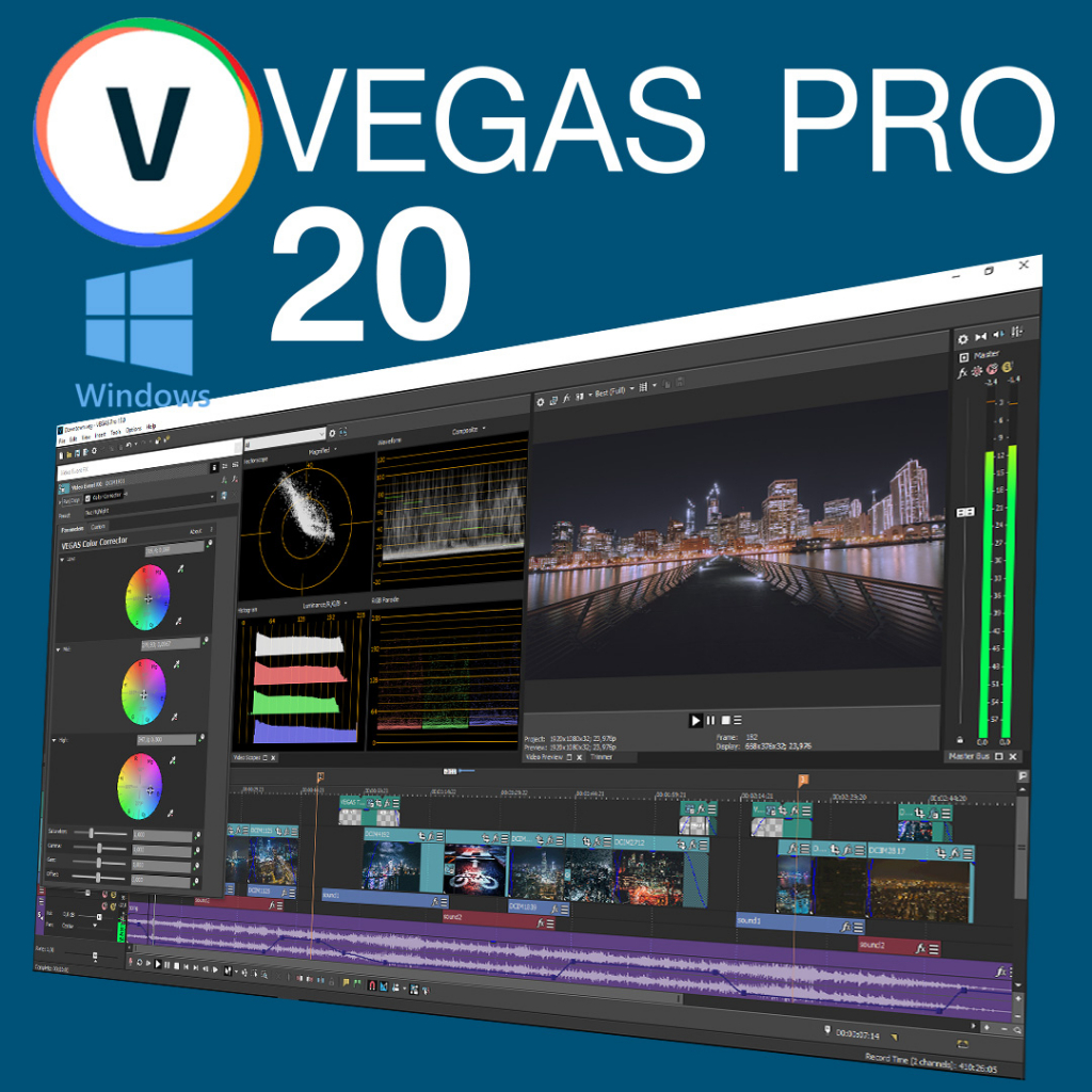 Vegas Pro 20 -Windows ตัดต่อวีดีโอ