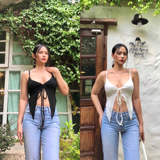 Milada top เสื้อสายเดี่ยว ผูกอก