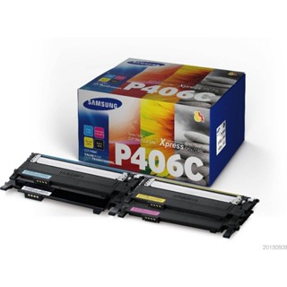 Samsung CLT-P406C Value Pack (Bk C M Y) Original ของแท้ 100%