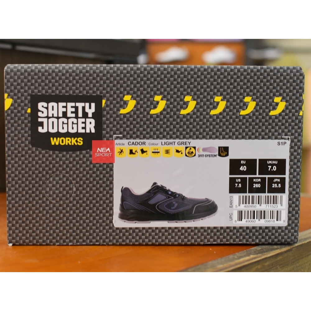 [ลด30% เก็บโค้ด 2509FASHDD] SAFETY JOGGER - CADOR S1P รองเท้าเซฟตี้ หัวเหล็ก แผ่นเหล็กกันทะลุ มาตรฐานสากล รองเท้านิรภัย